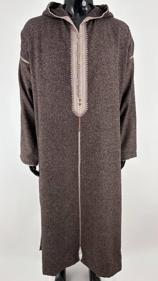 Gaza - Heathered Dark Suede Brown - gallery 1