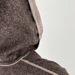 Gaza - Heathered Dark Suede Brown - gallery 6