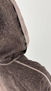 Gaza - Heathered Dark Suede Brown - gallery 6