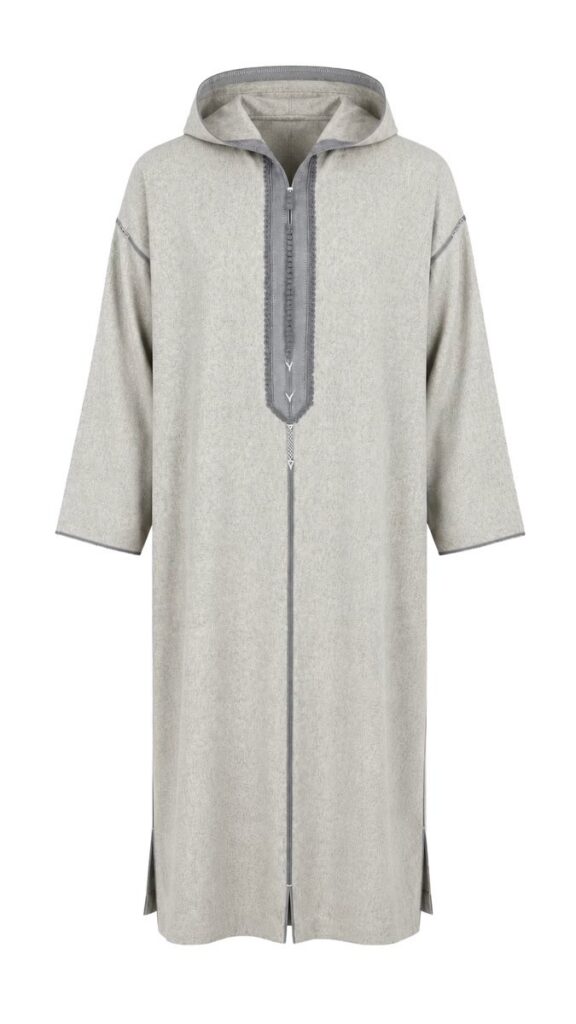 Gaza – Heathered Radiant Off-White Silver
