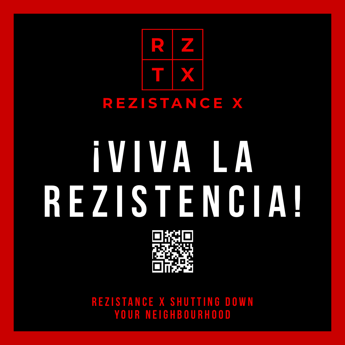 ¡Viva la Rezistencia! — Square Rezistance Signal